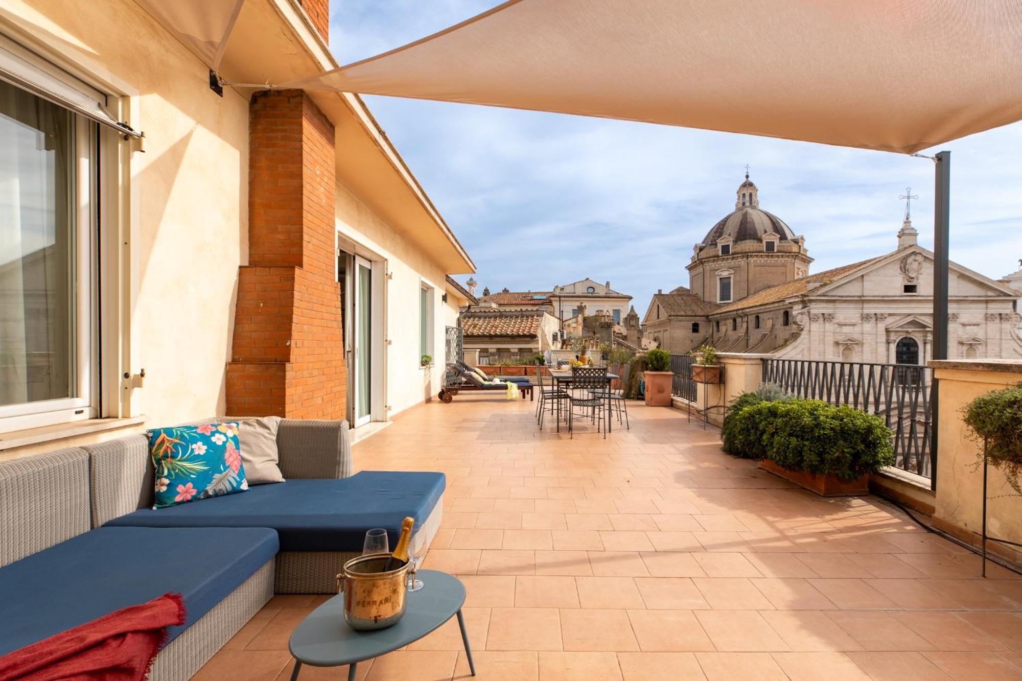 Apartmán Penthouse Rome Capitol Exteriér fotografie